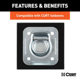 83607 Tie-Down Anchor Backing Plate, 6-in N5F8 - product image 5