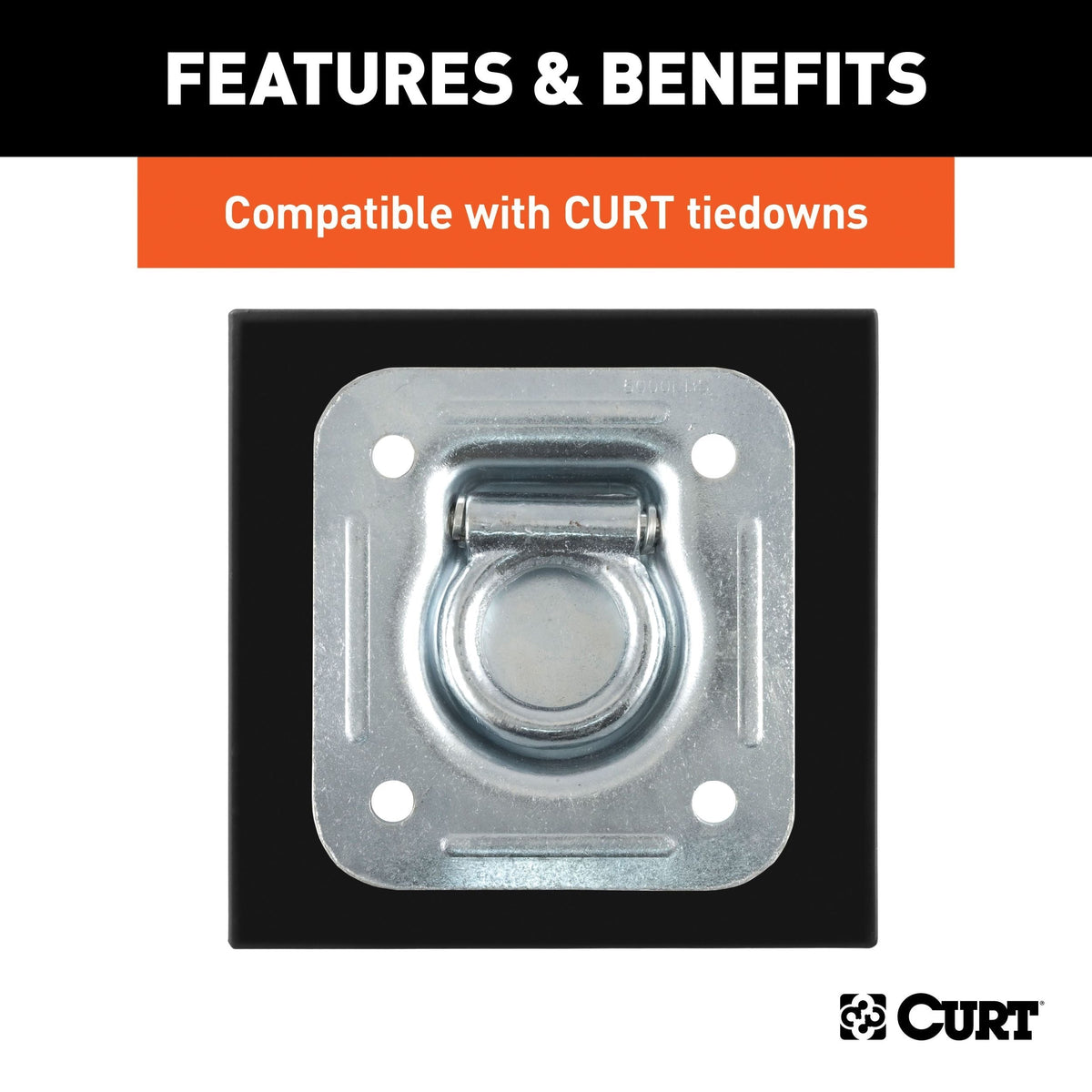 83607 Tie-Down Anchor Backing Plate, 6-in N5F8 - product image 5