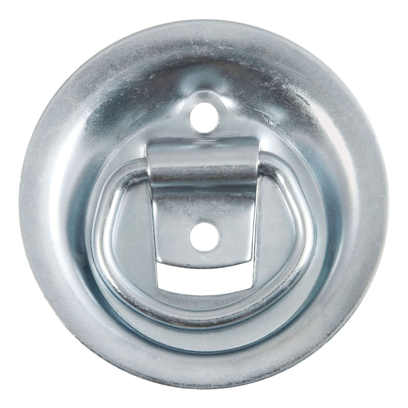 83710 1-1/8-in x 1-5/8-in Recessed Tie-Down Ring (1000-lb, Clear Zinc) P5O4