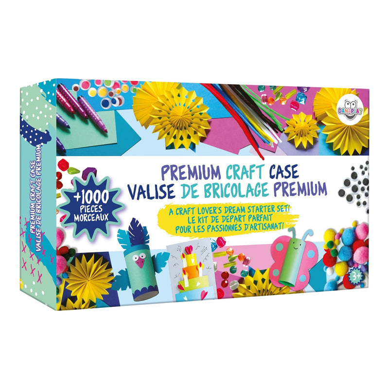 Premium Craft Case, A Craft Lover's Dream Starter Set with 1000+ Pieces I9Y5