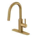 Colby Single-Handle Pull-Down Kitchen Faucet, Brushed Bronze B8E5 - product image 1