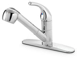 Plymouth Single Handle Pull Out Kitchen Faucet, Chrome F0H2 - product image 1