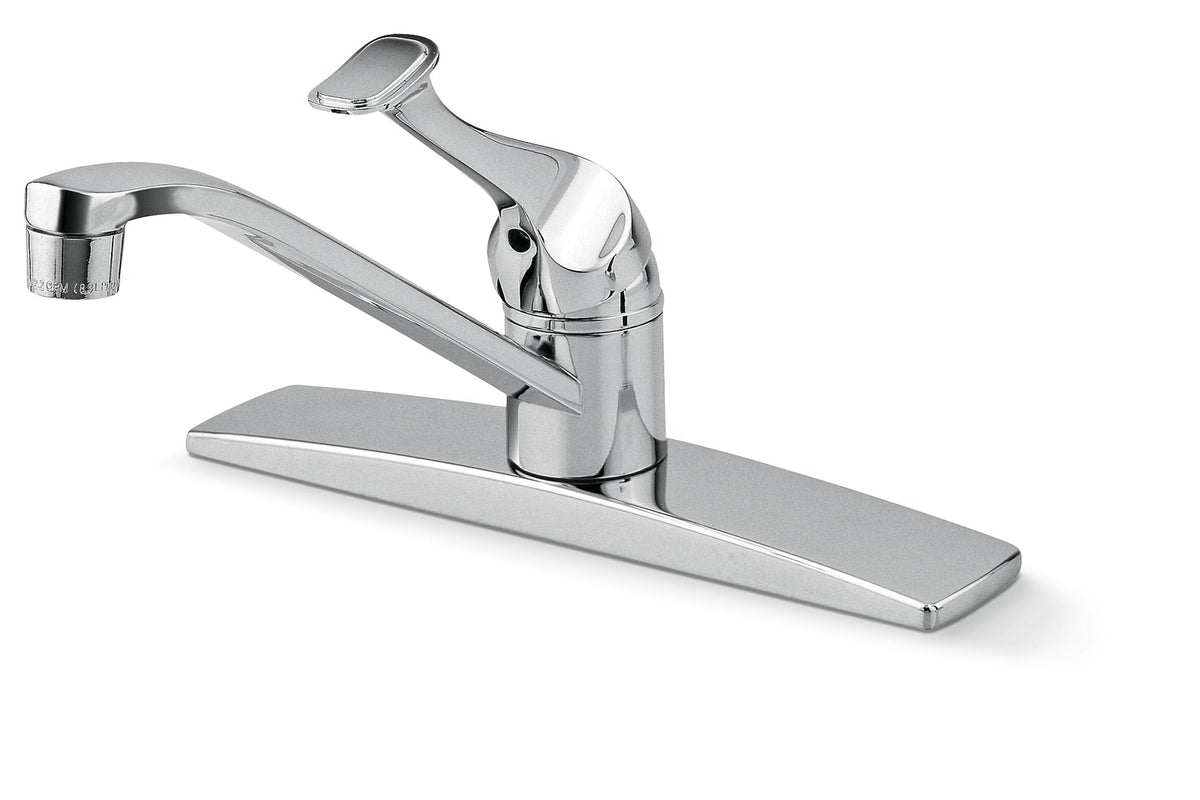 Single Handle Metal Lever Kitchen Faucet, Chrome V5S7 - product image 1