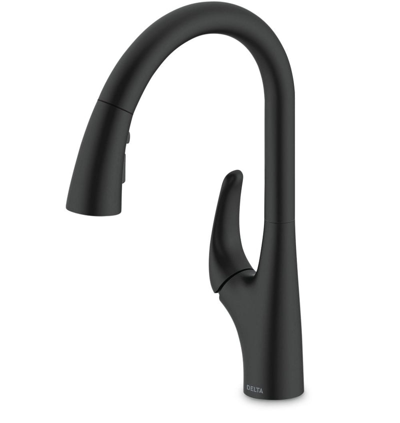 Seabourne Pull-Down Kitchen Faucet, Matte Black Y1Z1