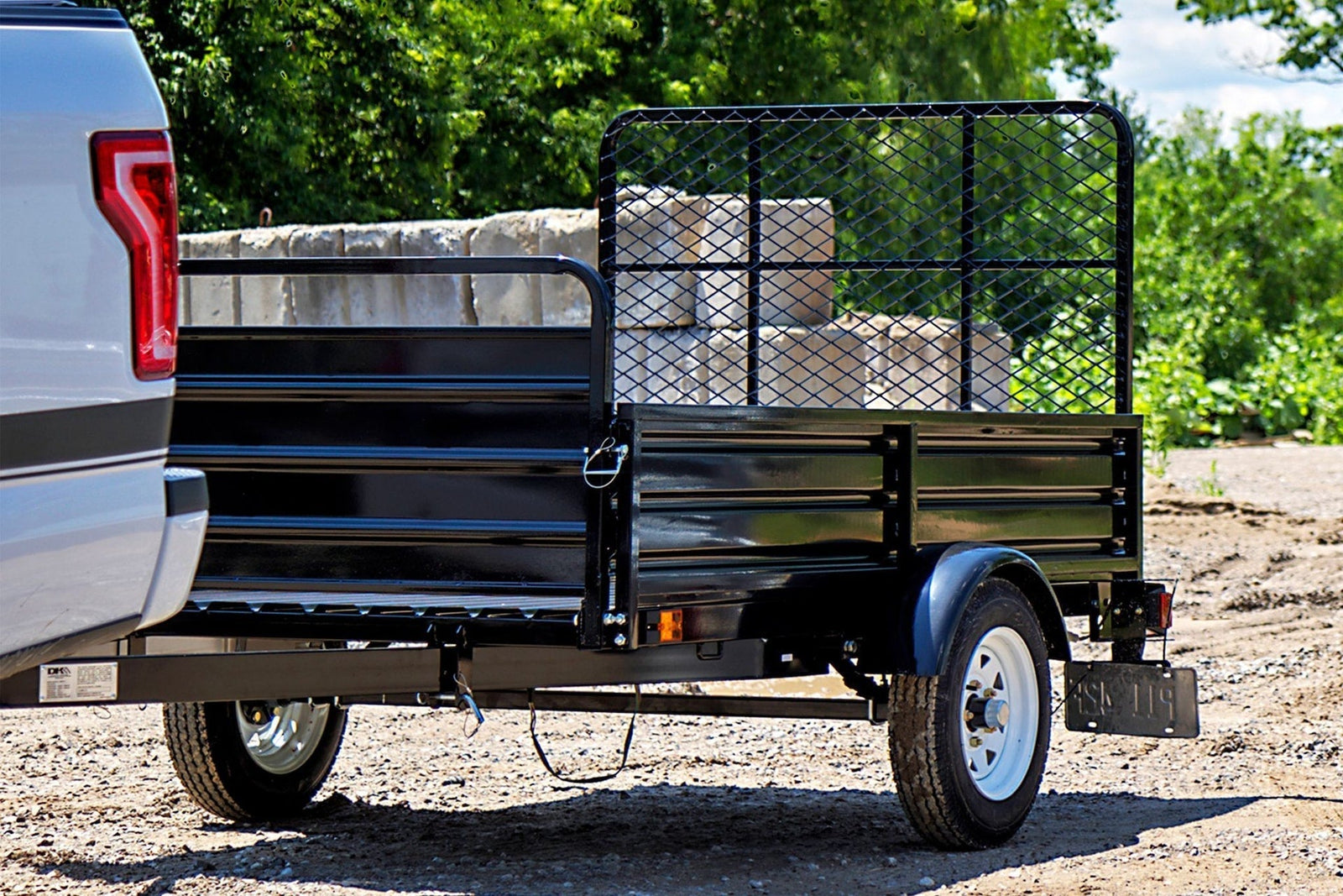 K2 Mighty 5x7 Multi-Utility Boxed Trailer with Drop Down Gate W6G6 - product image 6