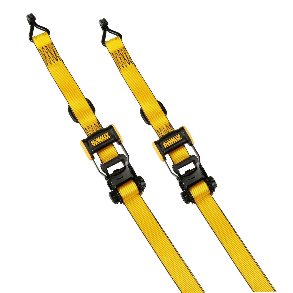 3,300-lb Ratchet Tie Down Strap, Weatherproof, 1.5-in x 16-ft (3.8 cm x 4.8 m), 2-pk C4E7 - product image 1