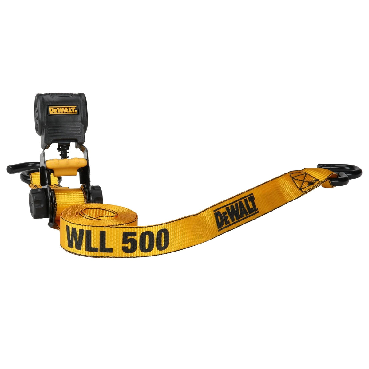 DXBC15006X 1,500-lb Ratchet Tie-Down, with Storage Bag, 1-in x 10-ft, 6-pk, Yellow G0R0 - product image 5