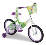 Tinkerbell Kids' Bike, 16-in Wheel, White/Green J5D2 - product image 1