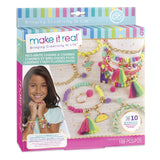 Customizable Friendship Bracelete & Charms, Multi-Coloured, 188-pk, for Arts & Crafts/Birthday Favour T8J9 - product image 1