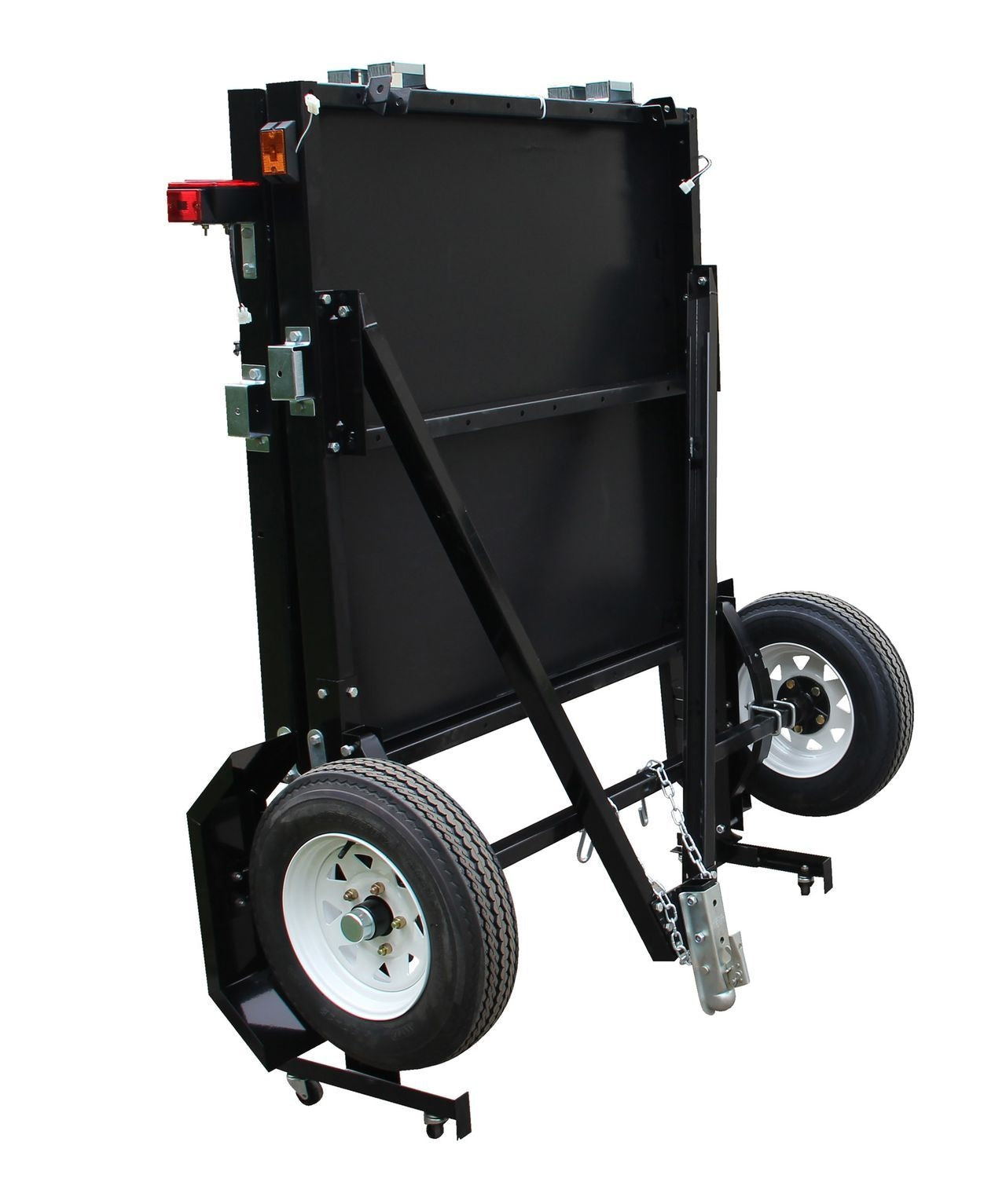 DK2 4x8-ft Single-Axle Folding Utility Trailer with 2-in Ball Coupler W1I8 - product image 3