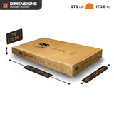 DK2 4x8-ft Single-Axle Folding Utility Trailer with 2-in Ball Coupler W1I8 - product image 6