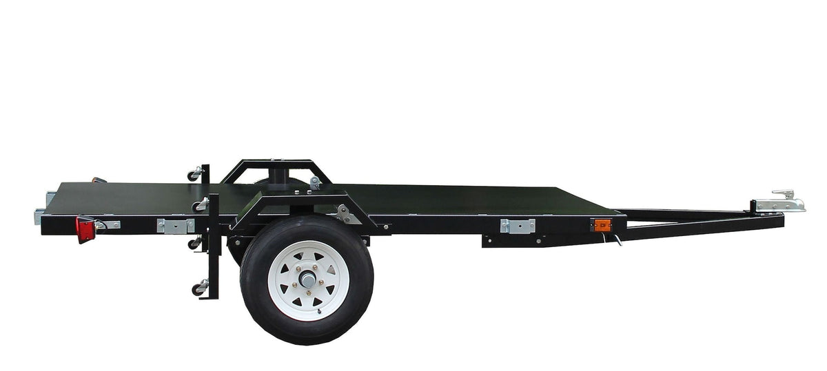 DK2 4x8-ft Single-Axle Folding Utility Trailer with 2-in Ball Coupler W1I8 - product image 8