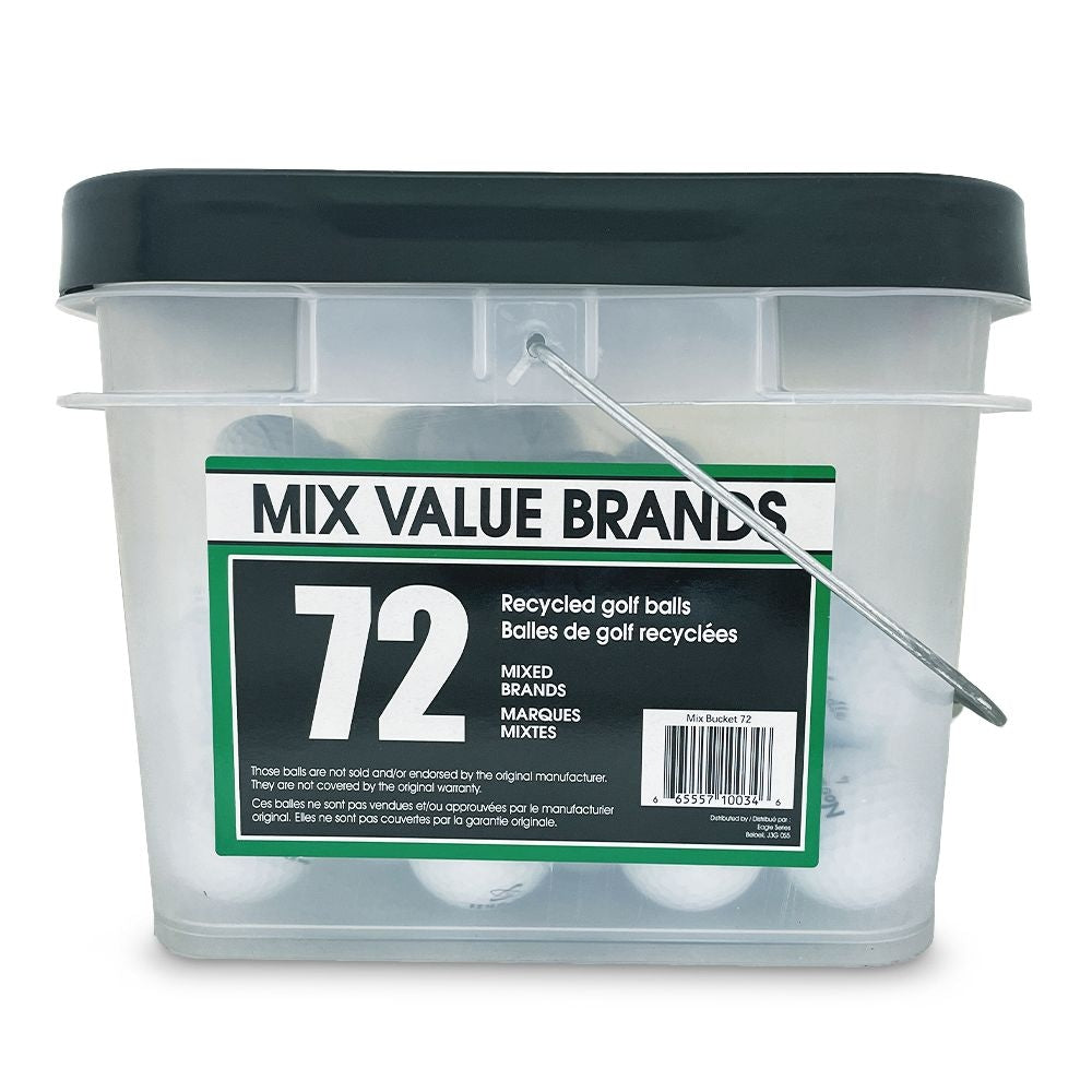 Grade B Mixed Recycled Golf Balls, 72-pk S2F9 - product image 1