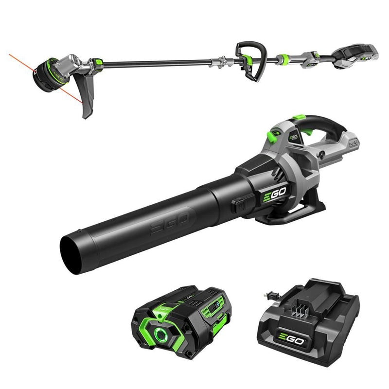 56V 15-in String Trimmer & 530 CFM Leaf Blower Combo Kit, Includes (1) 2.5Ah Battery and (1) 210W Standard Charger, ST1502LB B0E7