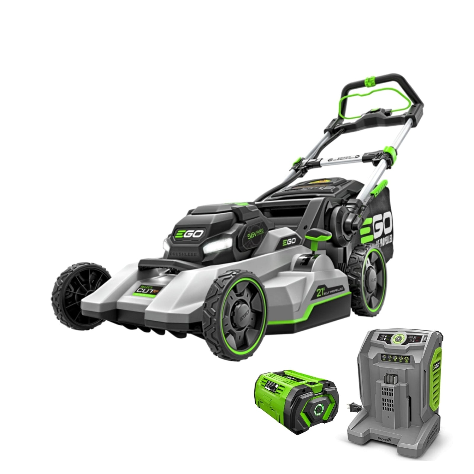 56V Brushless Cordless 21-in Self-Propelled Lawn Mower, Includes (1) 10Ah Battery and (1) 700W Turbo Charger, LM2156SP S3C6 - product image 3