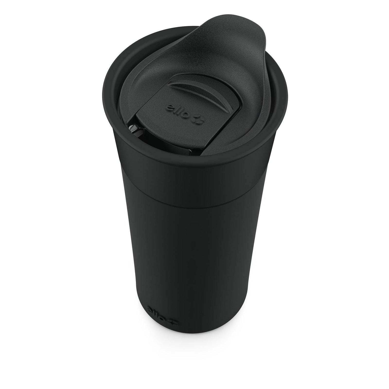 Ogden Ceramic Travel Mug, 16-oz, Black, with Silicone Insulated Sleeve Q3B4 - product image 3