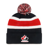 Toque with Breakaway Cuff and Pom Pom B2F1 - product image 1
