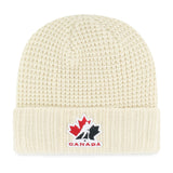 Fan Favourite Team Canada Mass Clara Cuff Knit Toque, Cream, Women H1Z9 - product image 1
