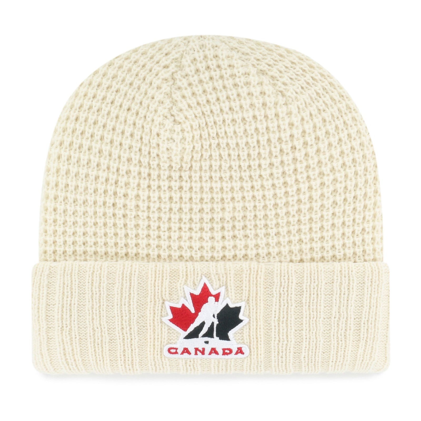 Fan Favourite Team Canada Mass Clara Cuff Knit Toque, Cream, Women H1Z9 - product image 1