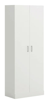 2-Door Storage/Pantry Cabinet With Adjustable Shelves, White X9S0 - product image 1