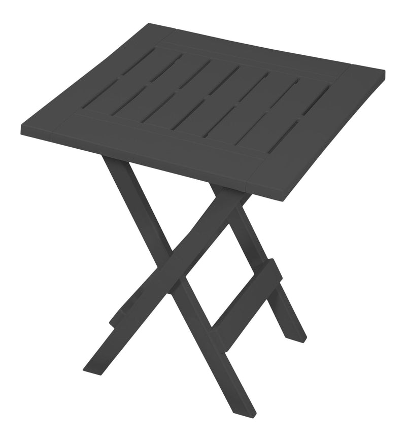 Adirondack Side Table, Charcoal Grey X8M7