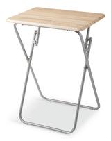 Portable Wood & Metal Folding TV Tray/Laptop/Side/End Table V5W2 - product image 1