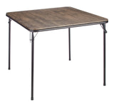Wood Top Folding Card Table, Compact Design T5G8 - product image 1