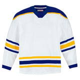 8500 Pro Team Hockey Jersey, Junior, Buffalo Sabres Away Colours, Various Sizes F9L4 - product image 1
