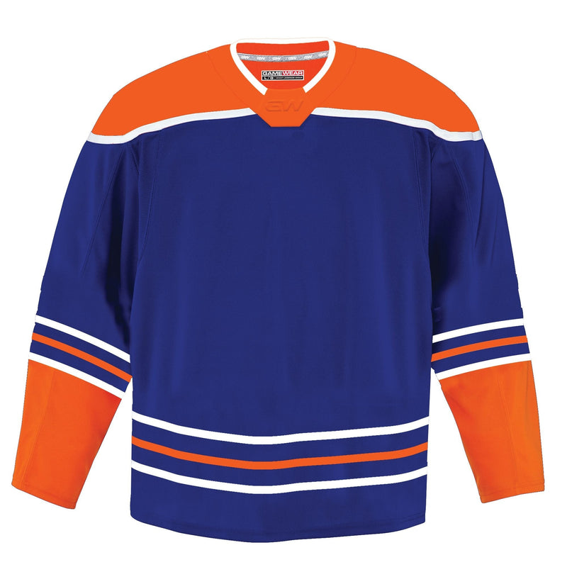 8500 Pro Team Hockey Jersey, Junior, Edmonton Oilers Home Colours, Various Sizes Z7S0