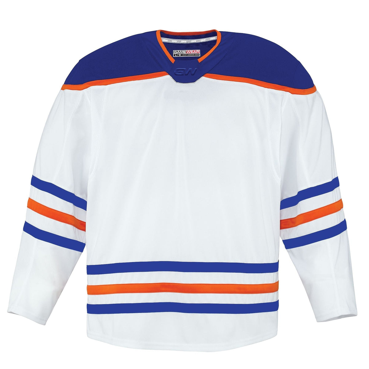 8500 Pro Team Hockey Jersey, Senior, Edmonton Oilers Away Colours, Various Sizes K0M0 - product image 1