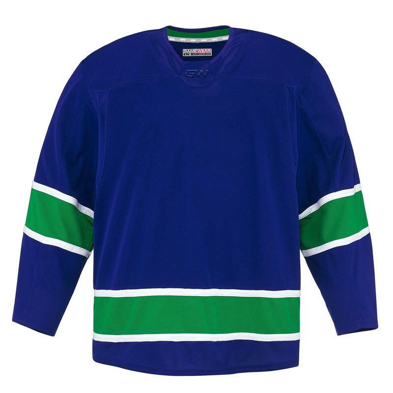 8500 Pro Team Hockey Jersey, Senior, Vancouver Canucks Home Colours, Various Sizes K5U1