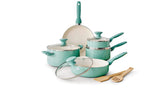 Rio Ceramic Cookware Set, Dishwasher & Oven Safe, 11-pc Q1R2 - product image 2