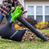 60V 520 CFM/240 MPH Blower Vacuum with 4Ah Battery D5X6 - product image 7