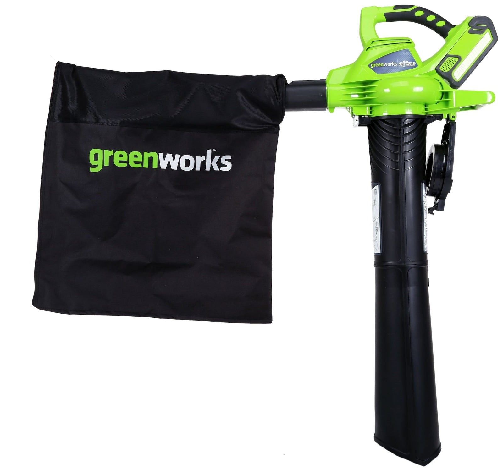 DigiPro 40 V/ 340 CFM Cordless Leaf Blower/Vacuum, Bare Tool Only H5X2 - product image 4