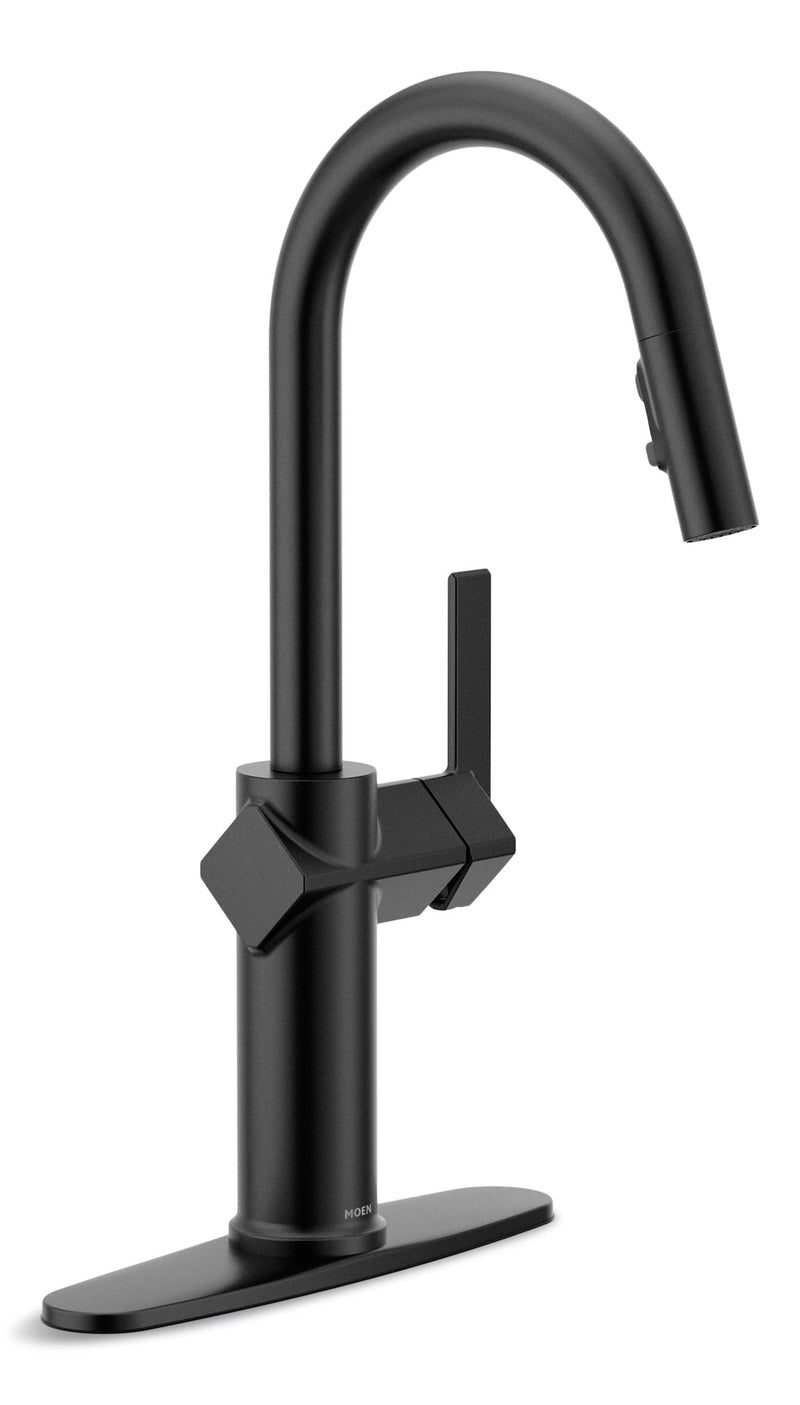 1-Handle Pull-Down Kitchen Faucet, Matte Black G5F3