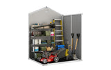 Manor Resin Outdoor Storage Shed with Fixed Window, Grey, 6-ft x 5-ft R1S7 - product image 2