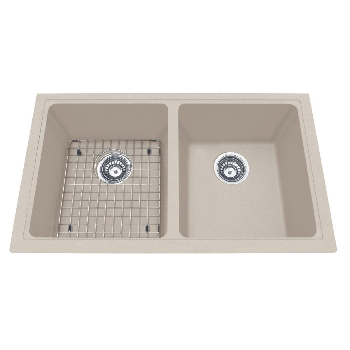 Mythos Kitchen Granite Undermount Double Sink, 31 9/16-in H1I5 - product image 1