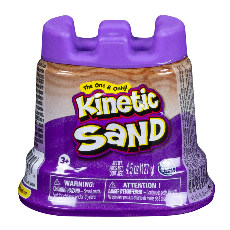 Sand Kids Moldable Play Sand & Castle Container, 4.5-oz, Assorted Colours, Ages 3+ C5N3