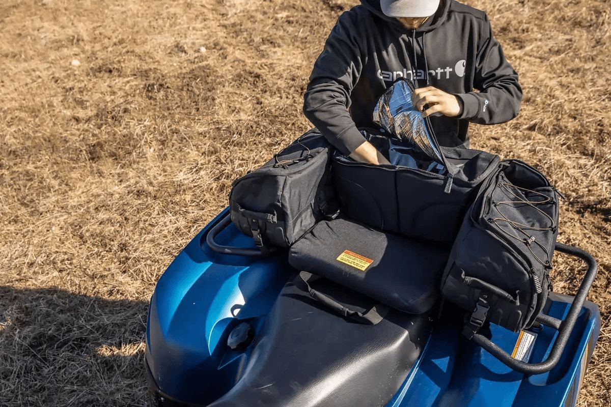 ATV Matrix Seat Rack Bag, Black C8E3 - product image 5