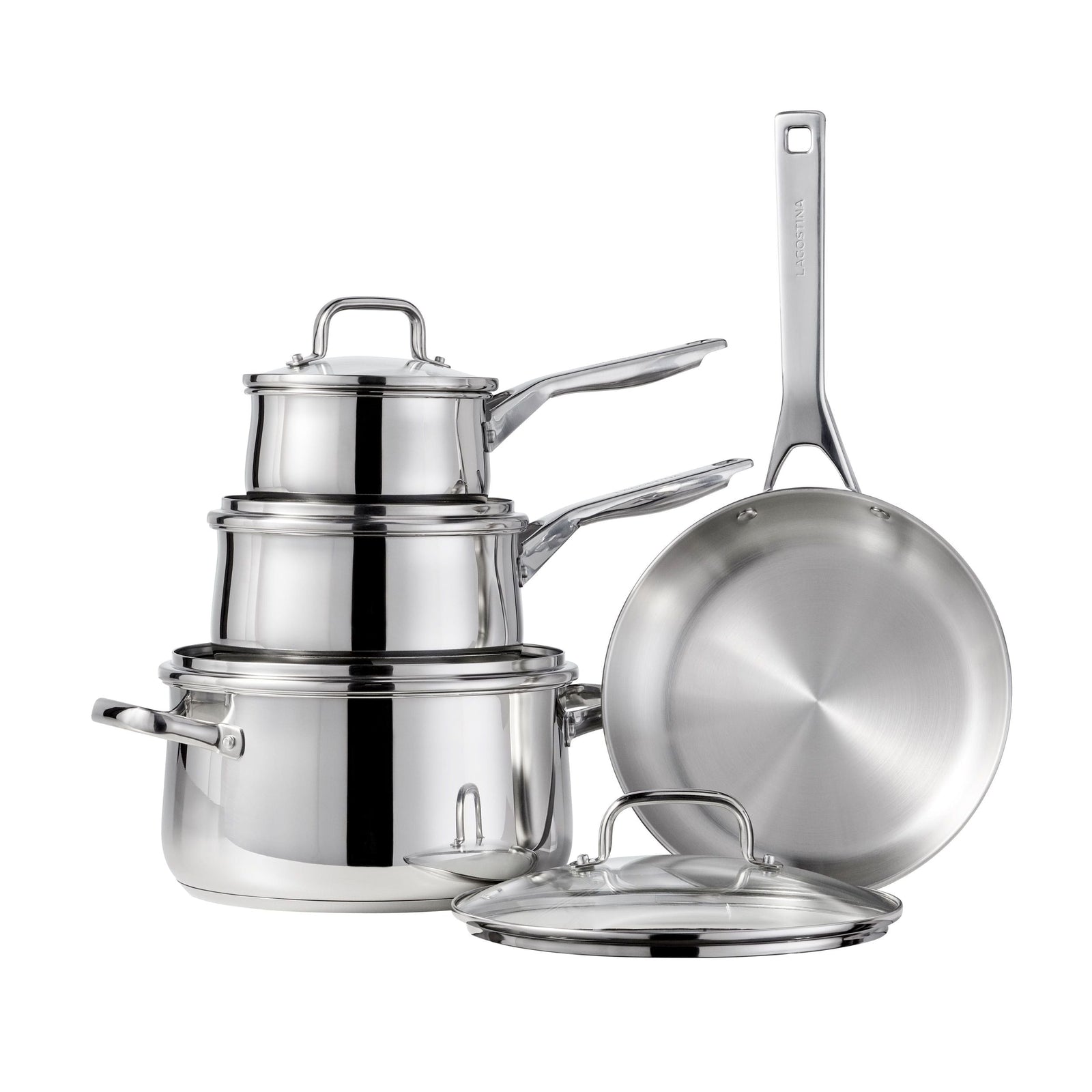 Classico Stainless Steel Cookware Set, 8-pc J3A5 - product image 1