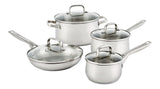 Classico Stainless Steel Cookware Set, 8-pc X4D9 - product image 2
