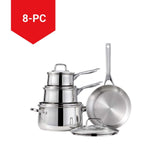 Classico Stainless Steel Cookware Set, 8-pc J3A5 - product image 3