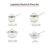Classico Stainless Steel Cookware Set, 8-pc J3A5 - product image 4
