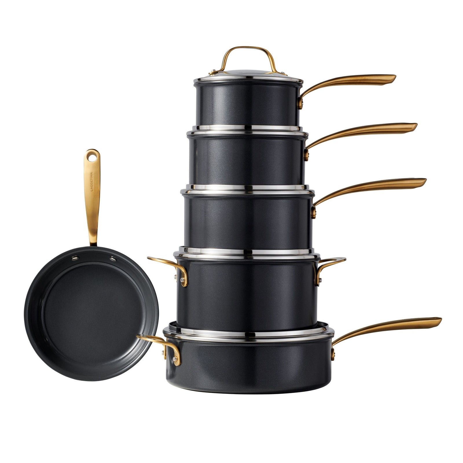 Eleganza Ceramic Pro Non-Stick Cookware Set, 11-pc N8W3 - product image 1