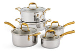 Finezza 5-Ply Clad Stainless Steel Cookware Set, 10-pc E2E9 - product image 1