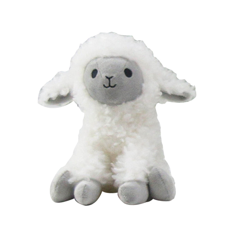 Plush Toy, White, 7-in, Ages 3+, for Eid/Spring Y1D4