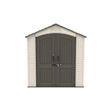 Lockable Steel Shed, Beige, 7 x 12 -ft X7X8 - product image 3