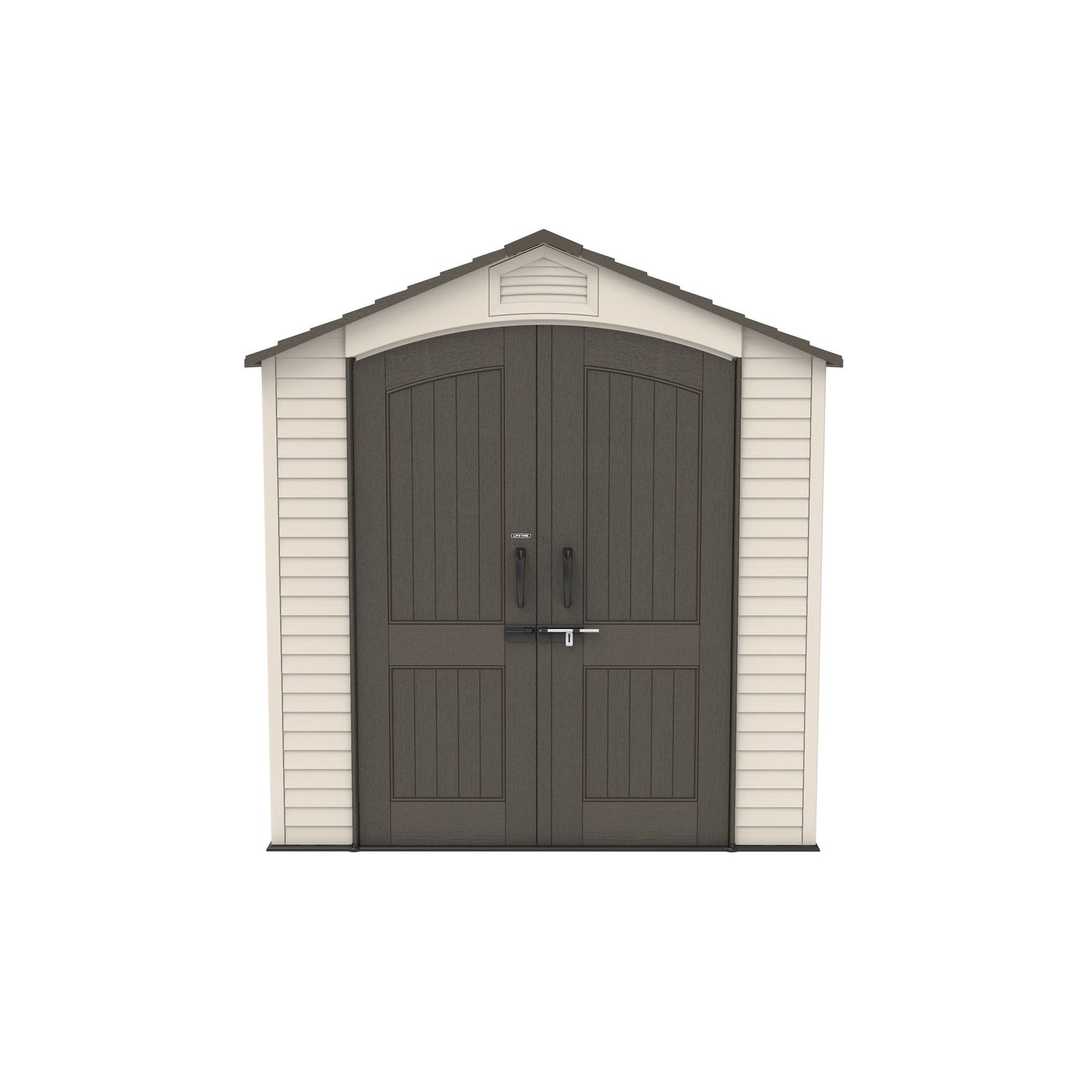 Lockable Steel Shed, Beige, 7 x 12 -ft X7X8 - product image 3