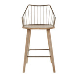 Winston Fixed-Height Counter Stool, Wood, 26-in Q0L4 - product image 2