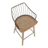 Winston Fixed-Height Counter Stool, Wood, 26-in Q0L4 - product image 3